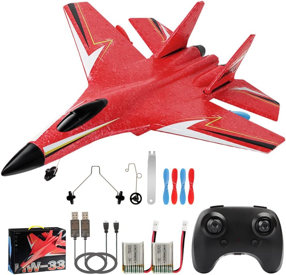 SU-27- Duel Battery  RC Foam Plane  Rc Airplane Radio Control Rc Airplane SU 27 Rc Airplane Remote Control Fighter Model EPP Foam Toys for Kids Gift