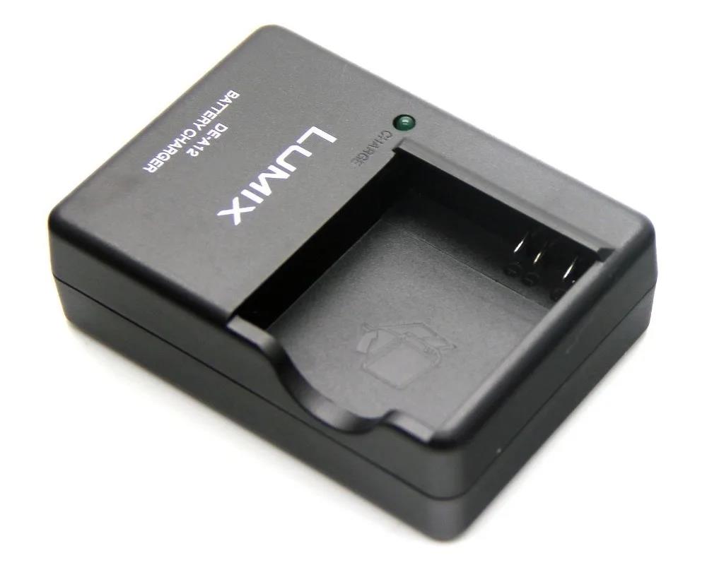 Battery Charger for Camera Panasonic LUMIX DE-A12 DeA12 DeA12B A12 DE-A12B S005 S005E DCC12 CGA-S005E FX8 FX9 FX10 FX12 LX3 FX3