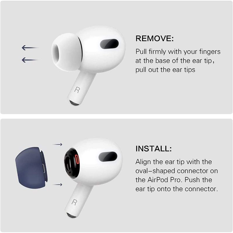 Replace Ear How To Remove The Airpod Pro Tips Airpods Pro Remove