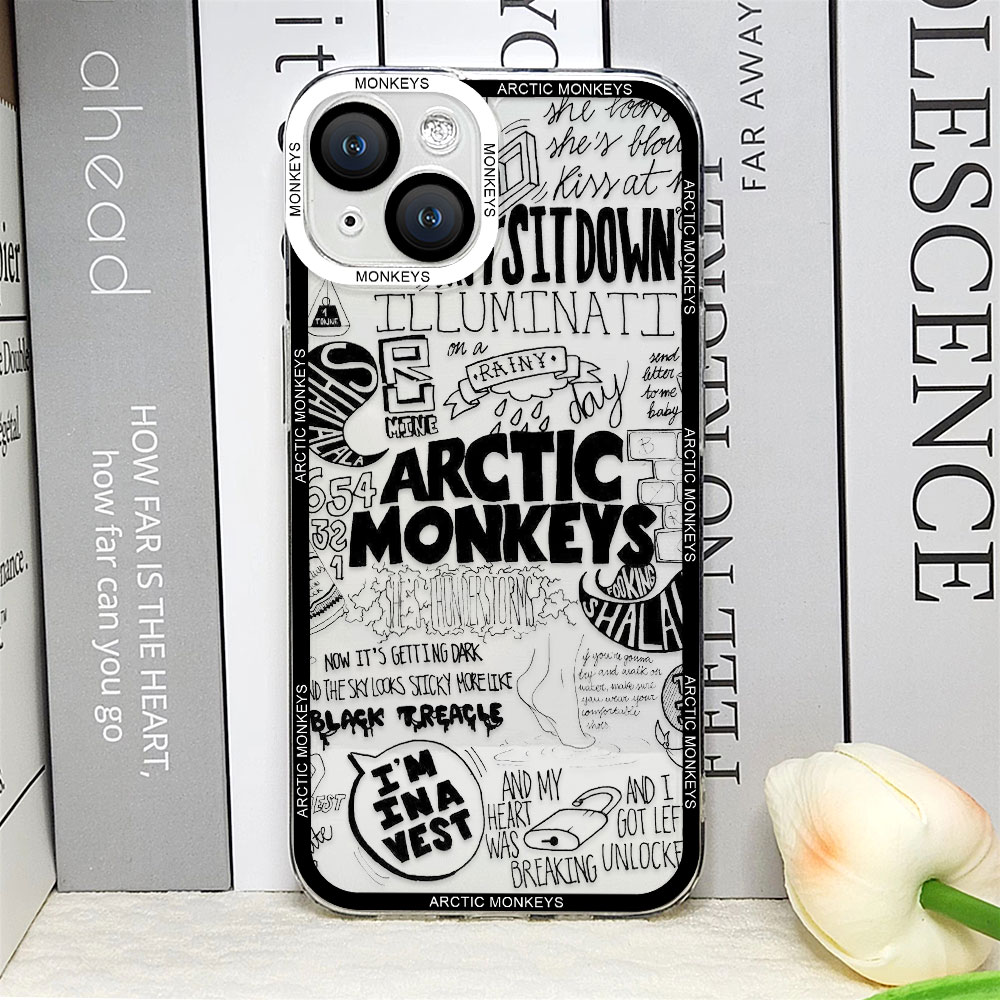 Arctic Monkeys Phone Case for IPhone 12 13 Mini 14 15 Pro MAX XS XR 7 X 8Plus SE2 Clear Soft Silicone Fundas for Iphone 11 Cover. 