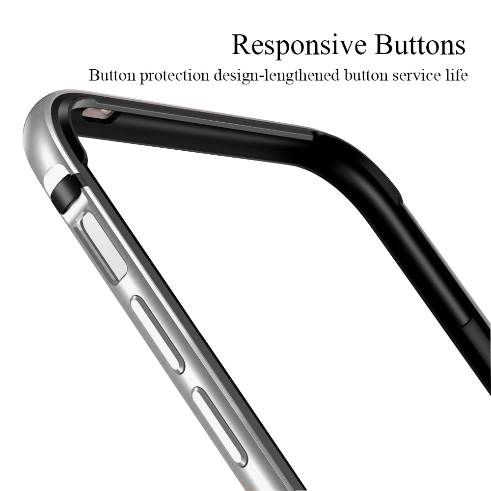 Aluminum Metal Bumper Case for IPhone 13 12 11 Pro Max XR X XS 7 8 14 Plus Silicone Phone Protective Cover Frame Accessories KEEMEEUYZO. 