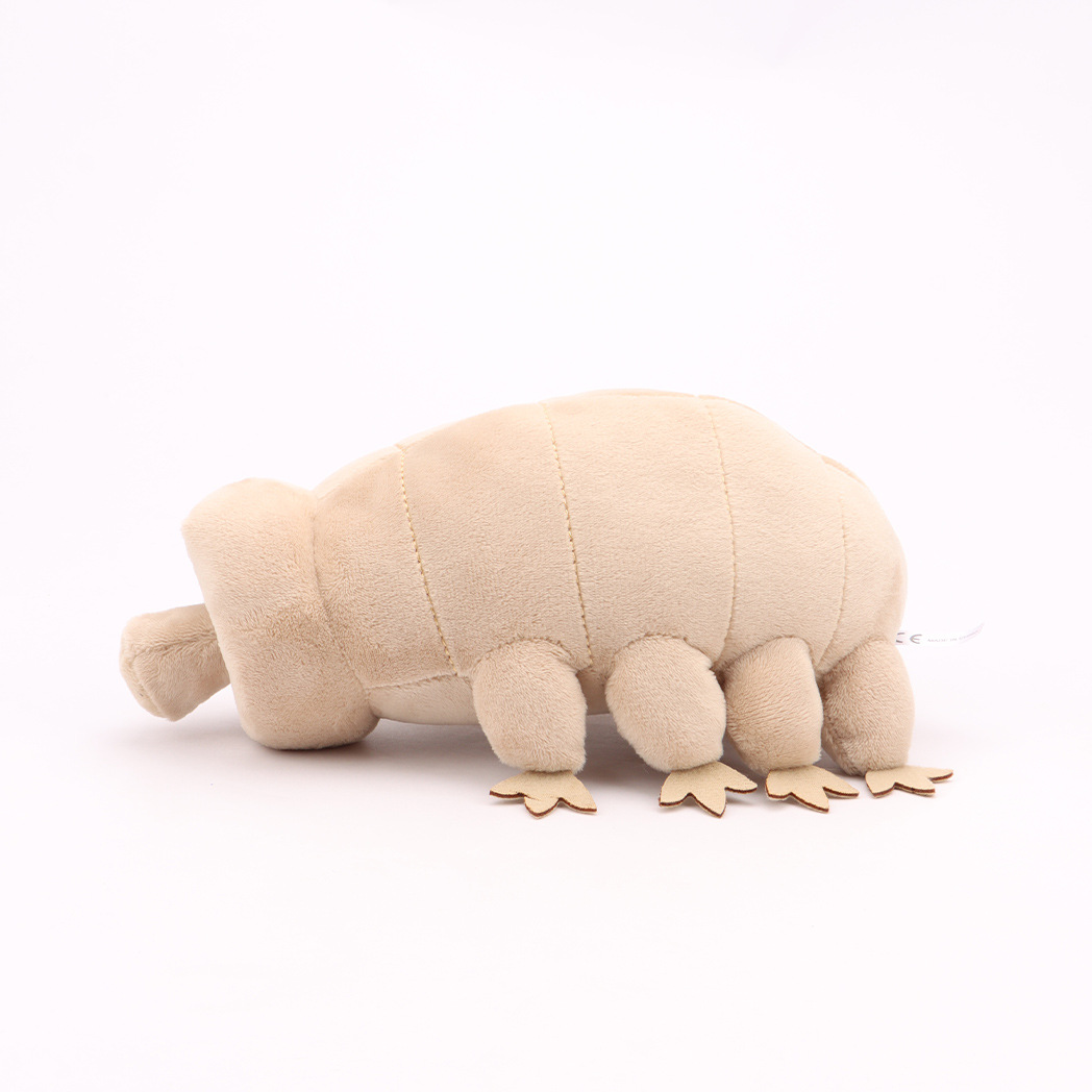 Cross-border new deep-sea strongest creature water bear doll simulation bug Tardigrade plush toy delivery. 