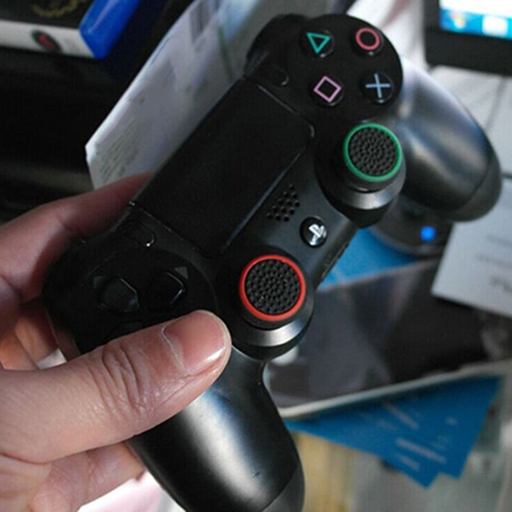 4Pcs Controller Thumb Silicone Stick Grip Cap Cover for PS3 PS4 XBOX ONE. 