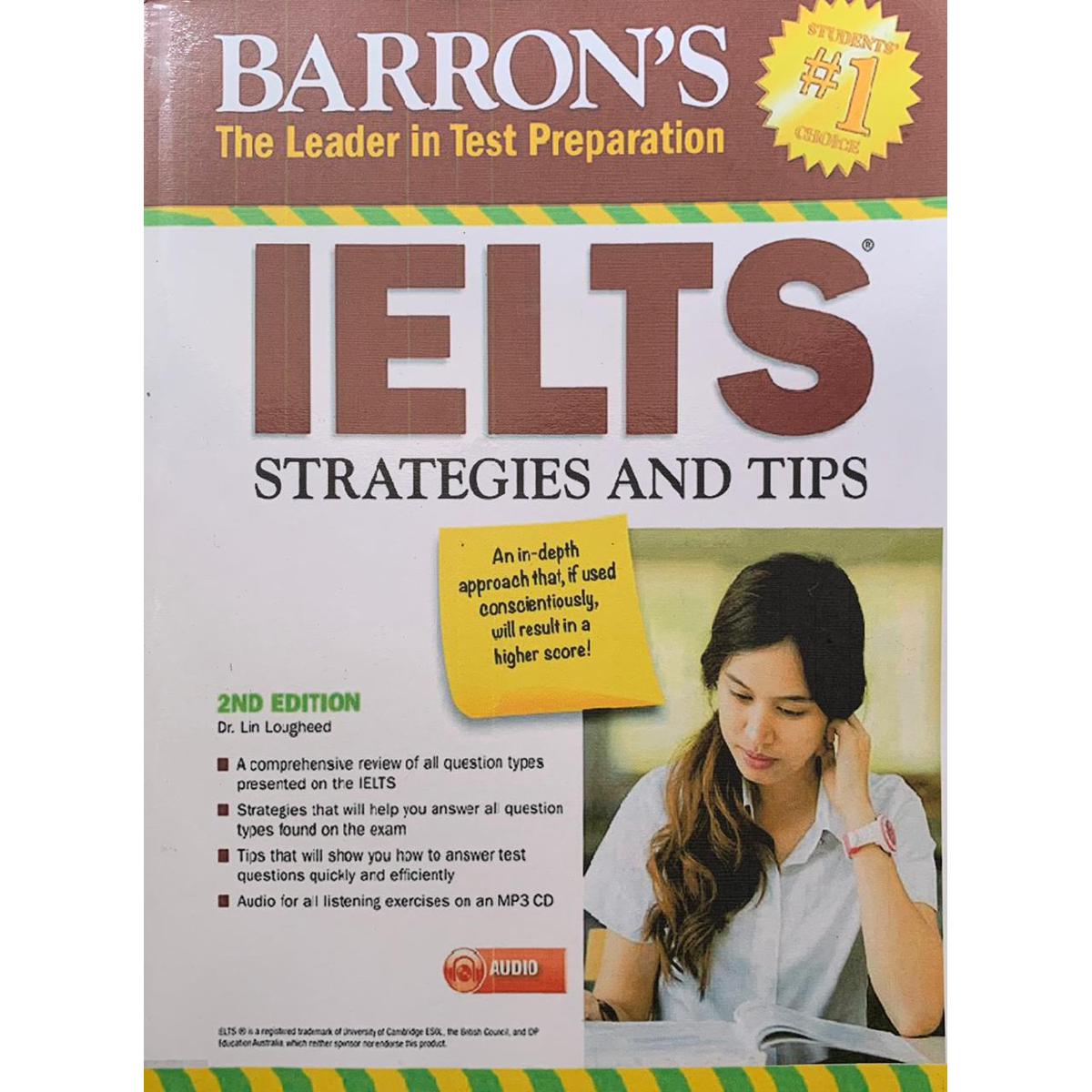 IELTS Strategies and Tips (Barron's Test Prep) Paperback –  Bangladeshi Print