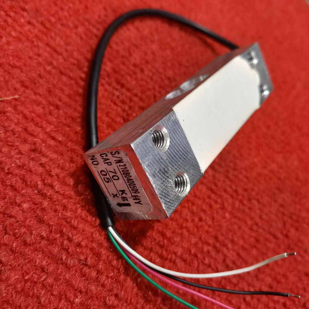 70KG Pressure Sensor Load Cell Amplifier Single Point Aluminum Alloy Pressure Weight Measurement Sensor 70kg Capacity. 