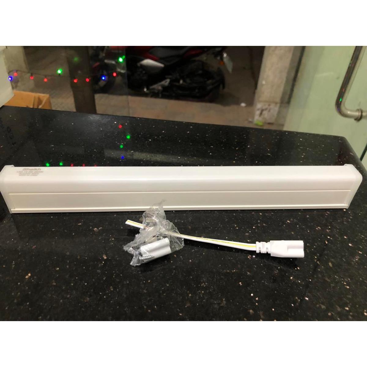 Tube Light 1 Feet Complete Set white color 7 wat T5