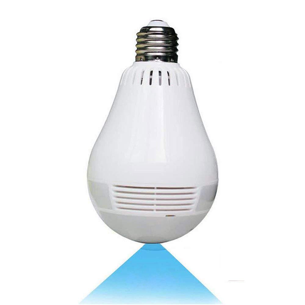 V380 PRO 360 Degree Fisheye Lens Panoramic WiFi Wireless Light Bulb Camera. 