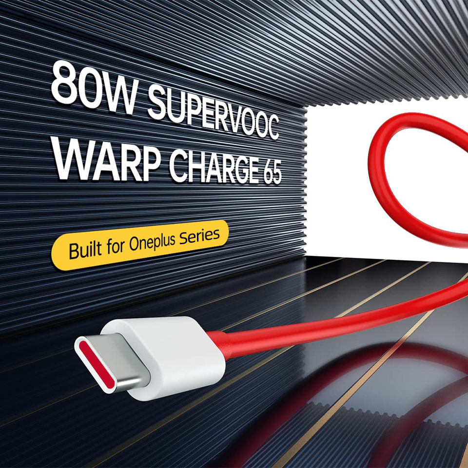 Original Oneplus Cable Usb Type C 100w 80w 65w Supervooc Charging Tipo C Warp Charge Cabel One Plus 12 11 11R 10T Nord 3 Ace 3. 
