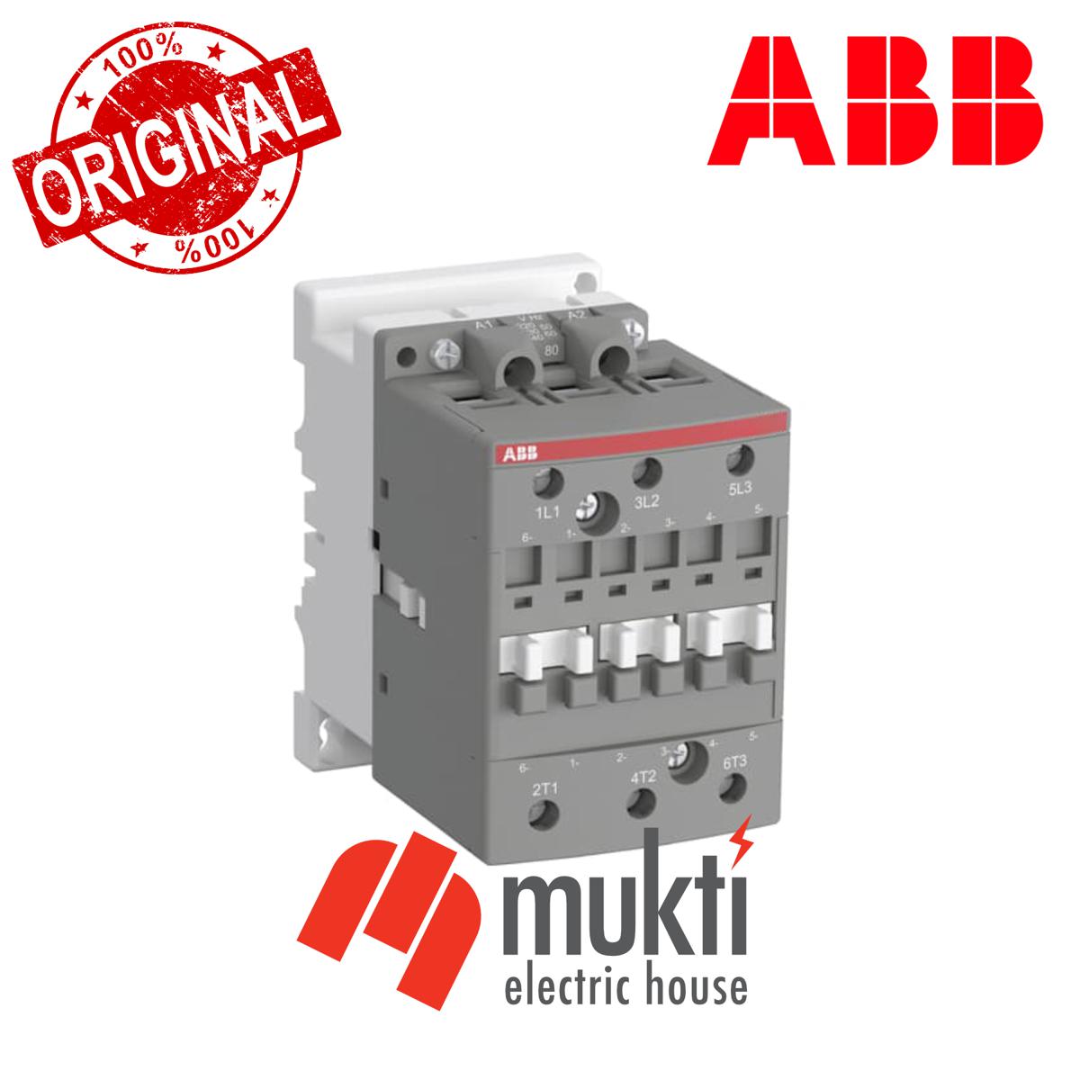 ABB INDIA AX Magnetic Contactor 25A AC-3 Contact Motor Rating 11KW