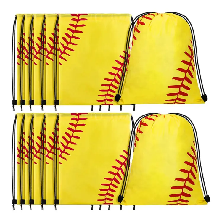 Drawstring store softball bag