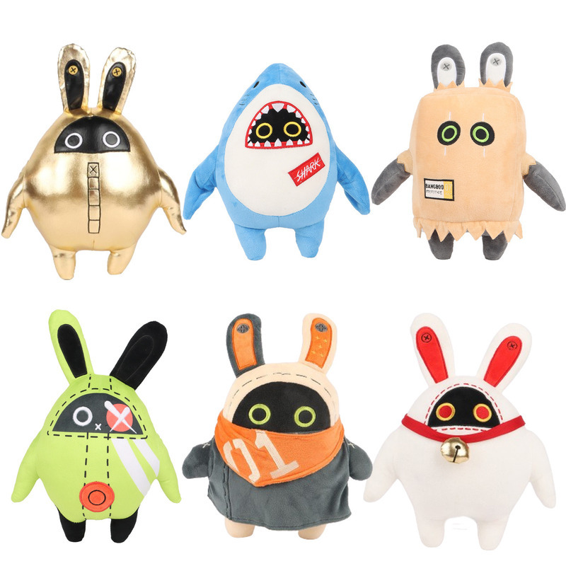 30CM Zenless Zone Zero Plush Bangboo Toy Rabbit Golden Bangbu Plush Doll Zenless Zone Zero Stuffed Plushies Toy for Fans Gift