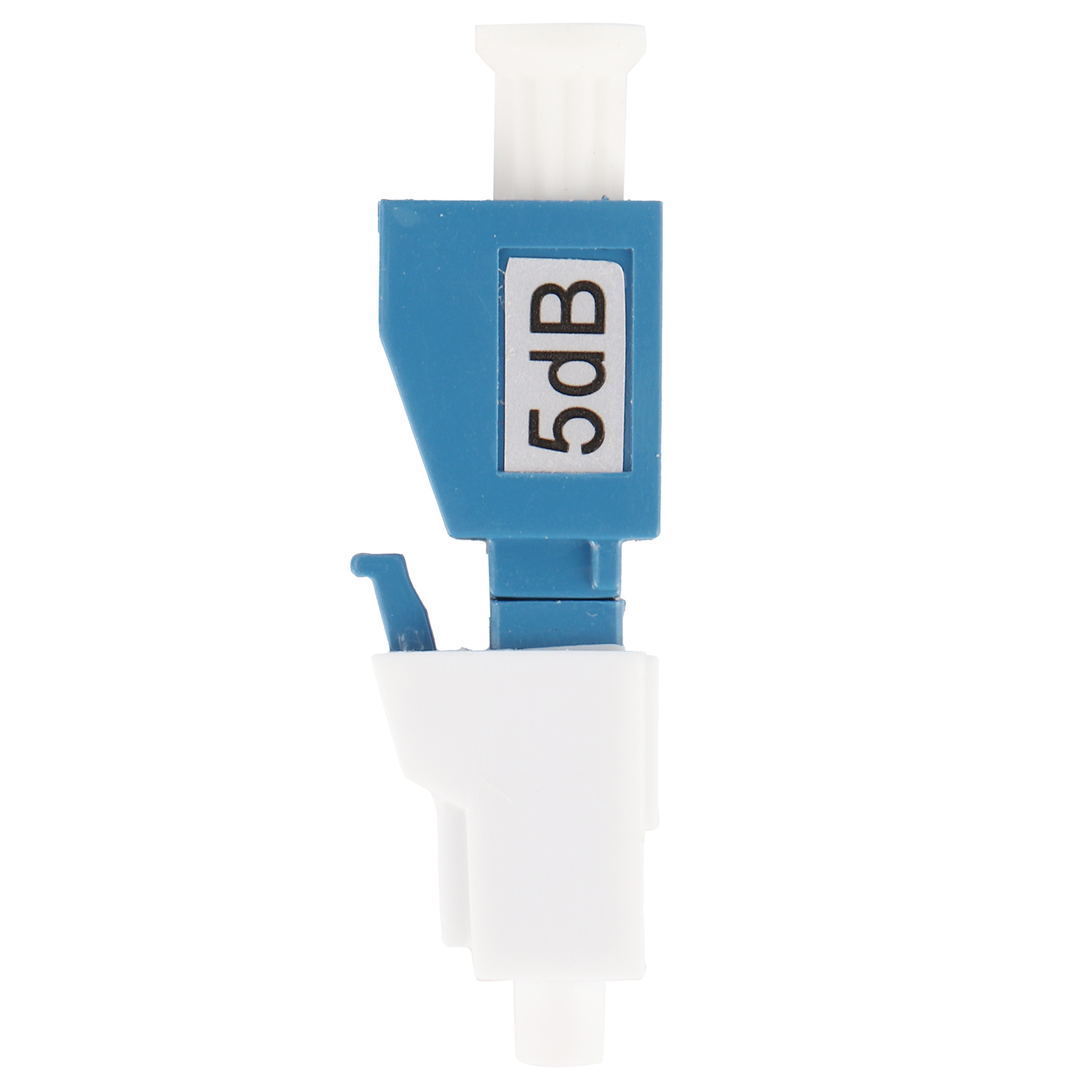 LC/UPC‑5DB Optical Fiber Attenuator Connector Single‑Mode Male Female Adapter. 