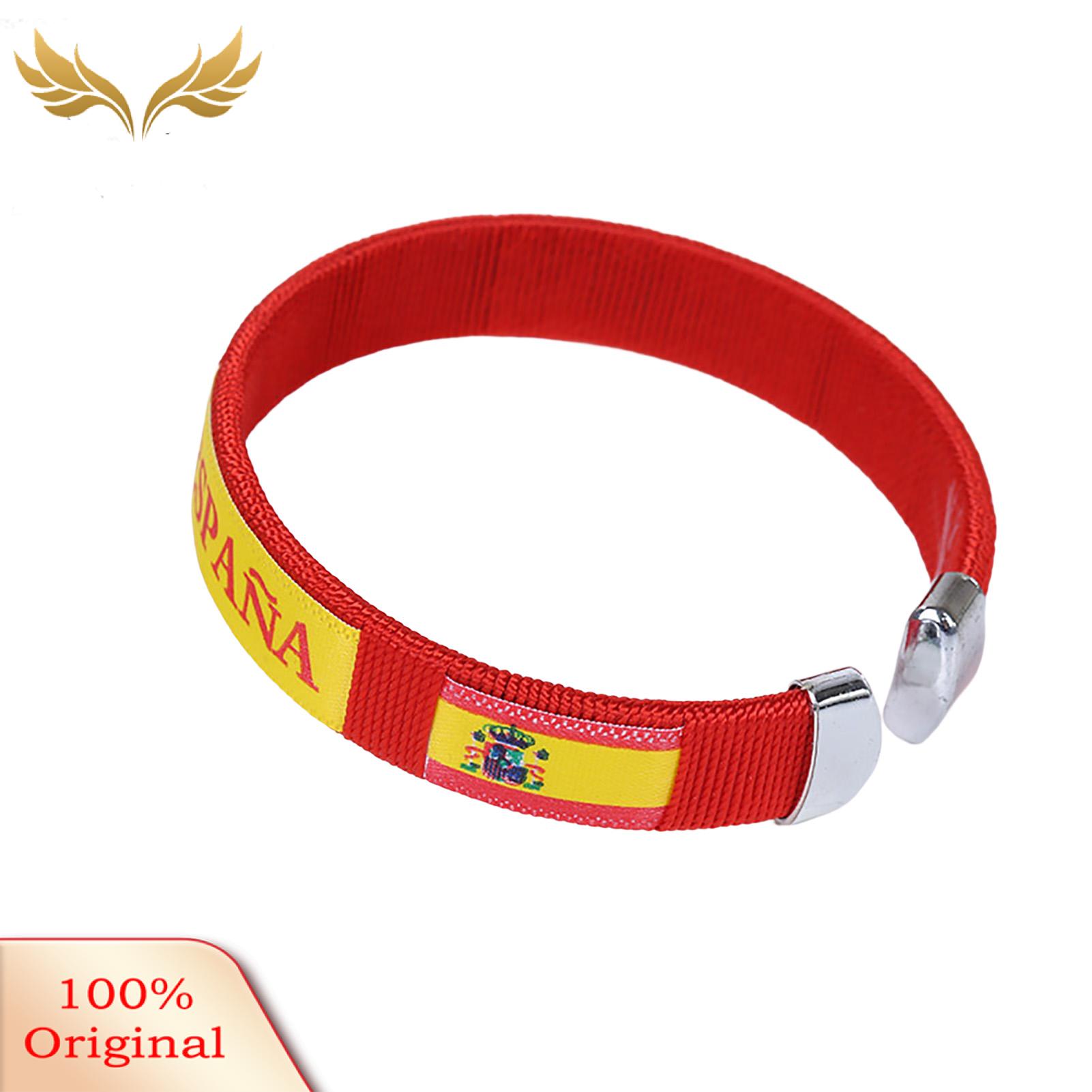 Qatar World Cup 2022 Football Soccer Silicone Unisex Sports Bracelet