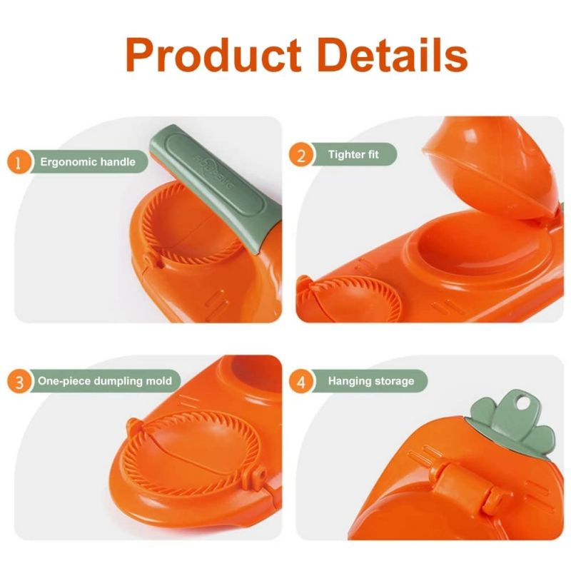 2 In 1 Magic Cake Maker - 2 In1 Dumpling Maker Diy Kit Wrapper Presser Manual Labor-Machine Kitchen Gadgets - Make Delicious Cakes And Dumplings Easily. 