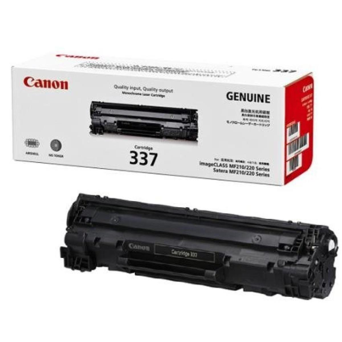 Canon 337 Black Toner Use for imageCLASS MF249dw, MF246dn, MF244dw, MF237w, MF235, MF232w, MF229dw, MF226dn, MF217w, MF215, MF212w, MF22, LBP-151dn, LBP151dw