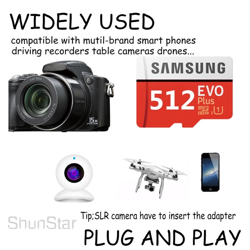 【Ready Stock+FREE Shipping+COD】Samsung Ultra Micro SDHC 32GB Class 10 UHS-I Memory Card SDSQUNR - NEW MODEL (Speed up to 100MBs). 