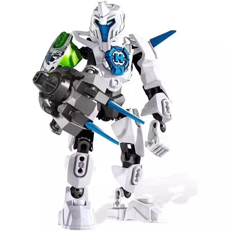 Degao Superhero Factory 2.0 Biochemical Warrior Model Blocks Customer Puzzle Building Blocks Wholesale. 