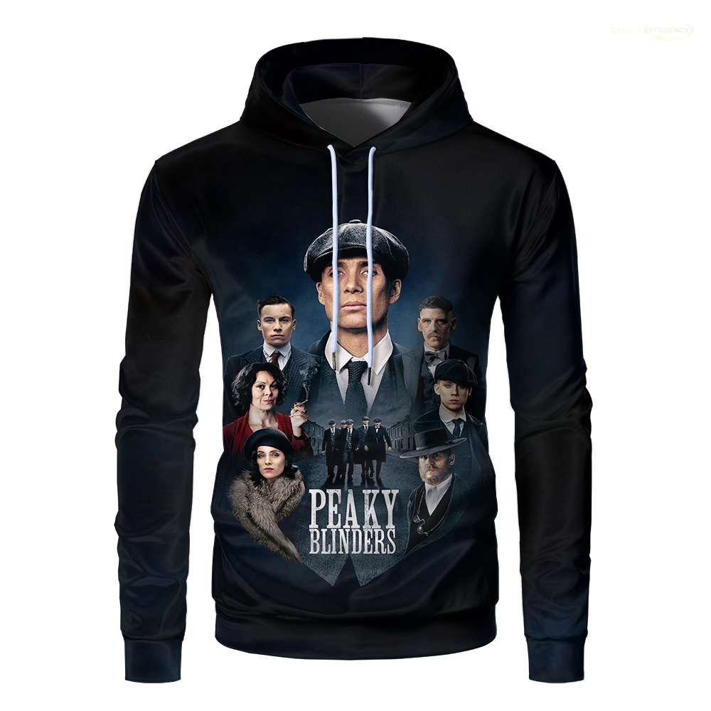 Autumn New Peaky Blinders Graphic Men's Hoodies Unisex Casual Trendy Sports Tops Personalized Fashion 3D Printed Sweatshirt. 