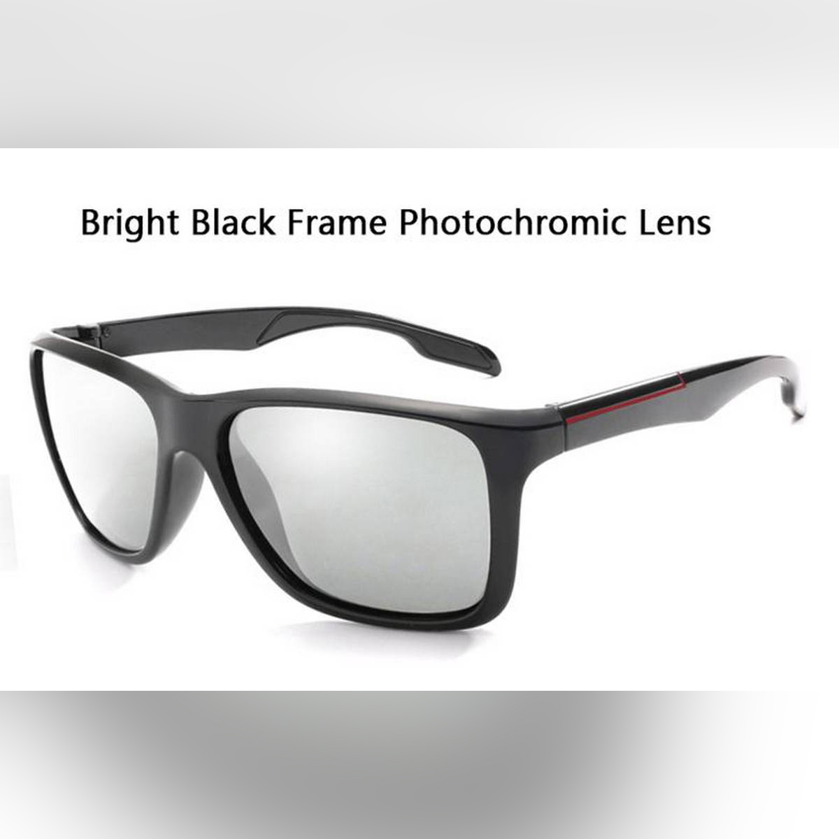 ランキング上位のプレゼント Polarized Photochromic Outdoor Sports Sunglasses For Men