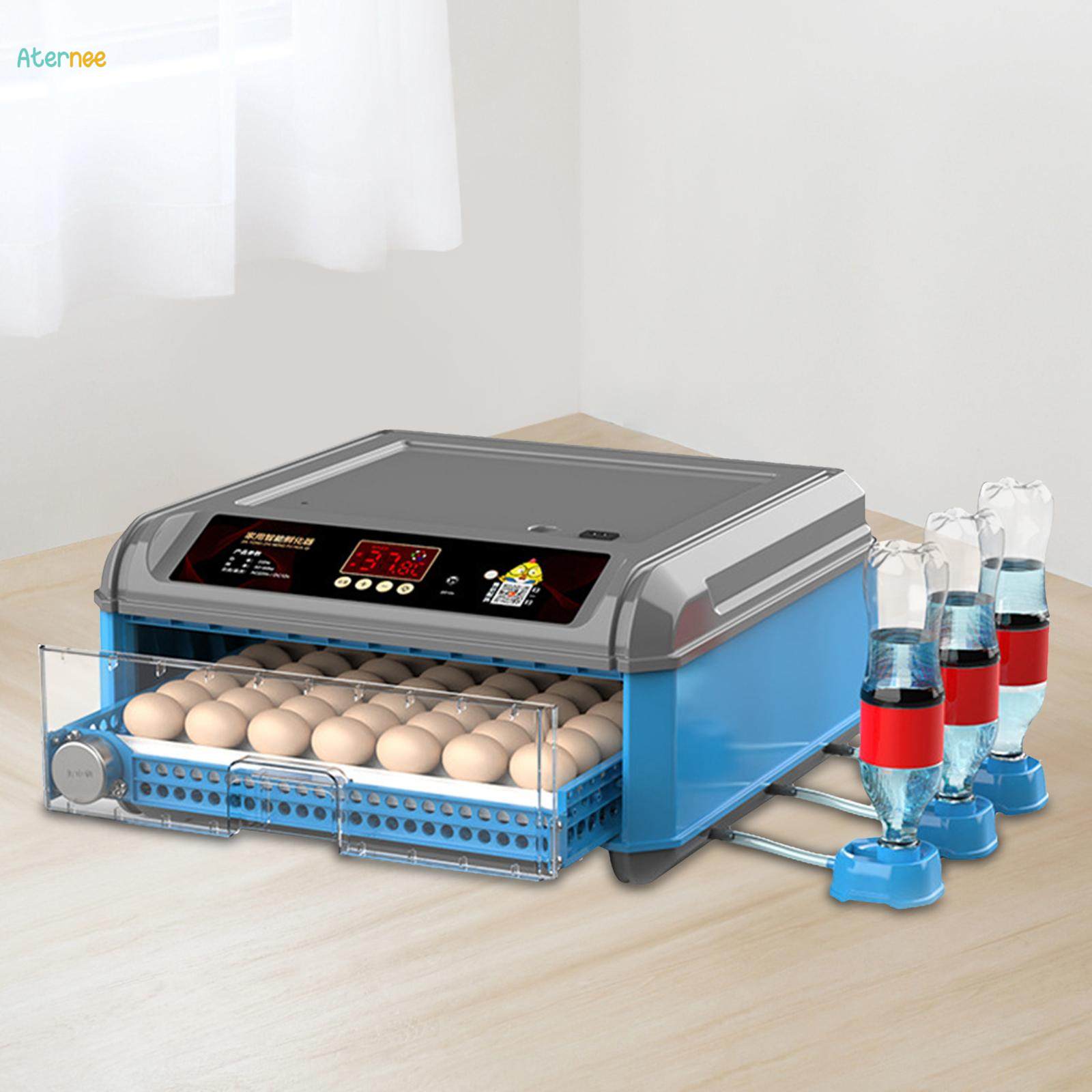 Automatic Egg Incubator Easy Cleaning Chicken Hatcher for Quail Goose Pigeon 48 Eggs. 