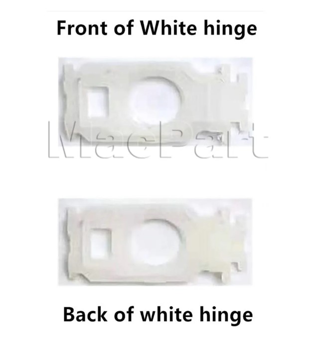3PCS/SET Replacement Right Arrow Keycap and Hinges are Applicable for MacBook Pro Model M1 A2338 A2251 A2289 A2179 A2141 Keyboard. 