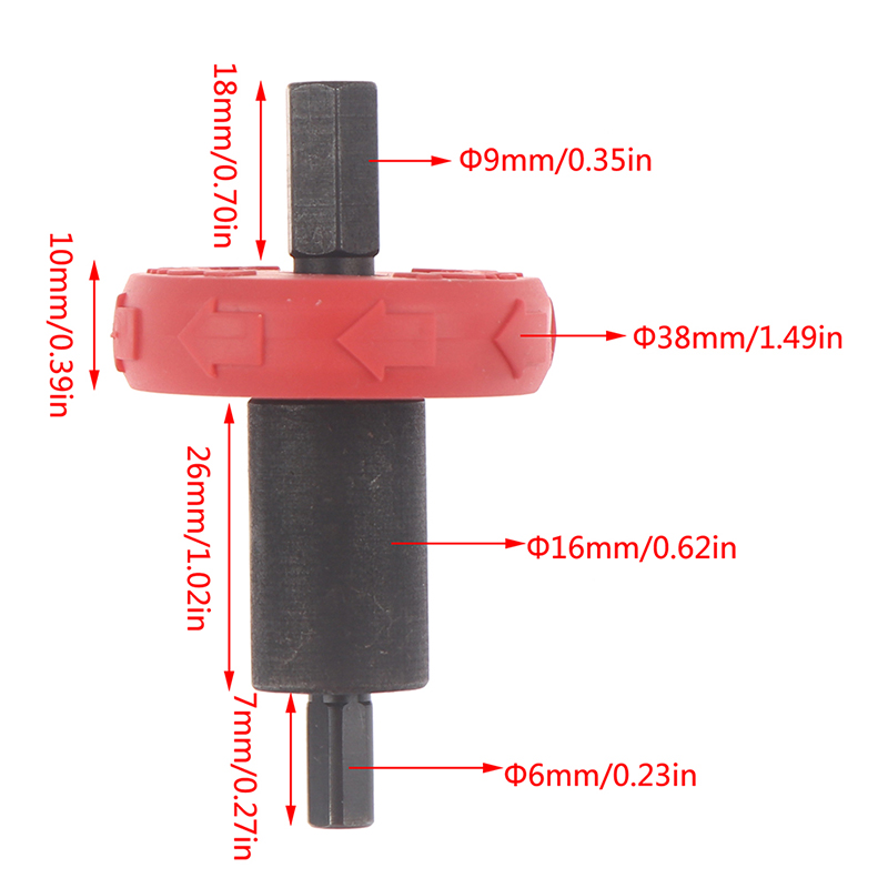 Fit for Troy Bilt JumpStart Electric Start Drill Bit Engine Easy Starter Adapter. 