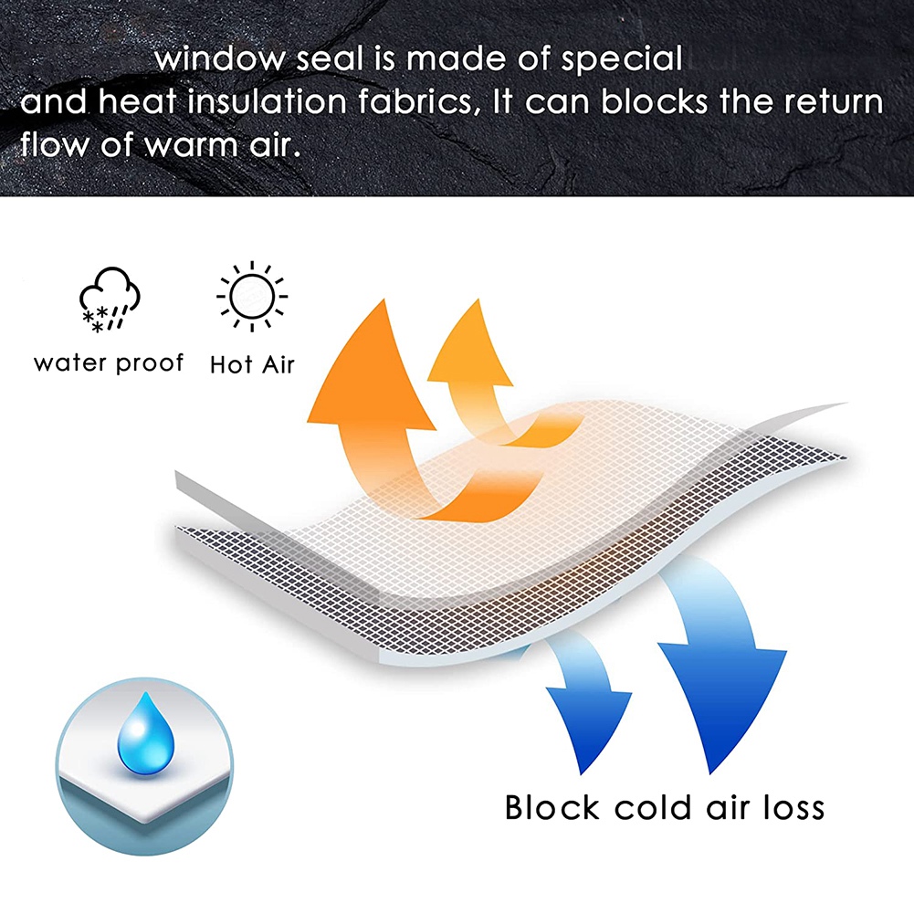 Portable Air Conditioner Parts-Air Conditioner Window Kit-Portable Ac Window Kit-Sliding Door Window Vent Kit. 