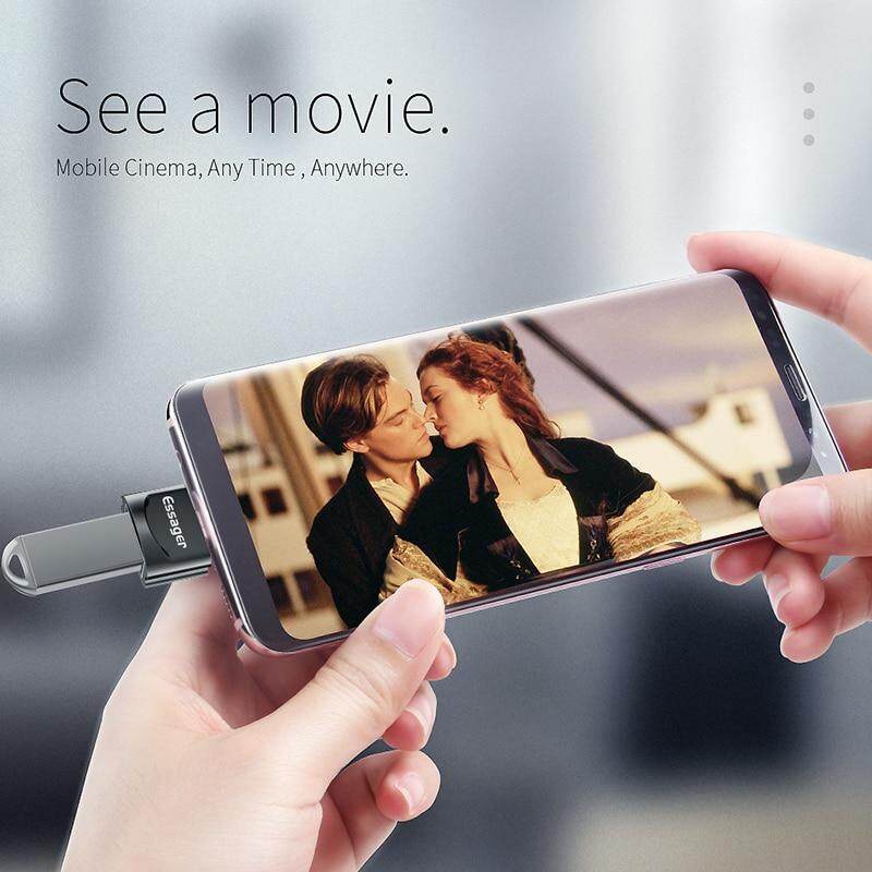 Essager USB Type C OTG Adapter For Samsung Note 10 Xiaomi mi Oneplus 7 Pro USBC Connector. 