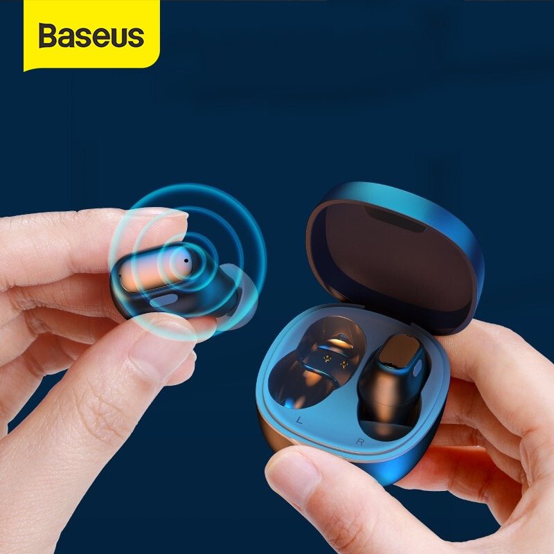 Baseus WM01 TWS Bluetooth Stereo Wireless Earbuds. 