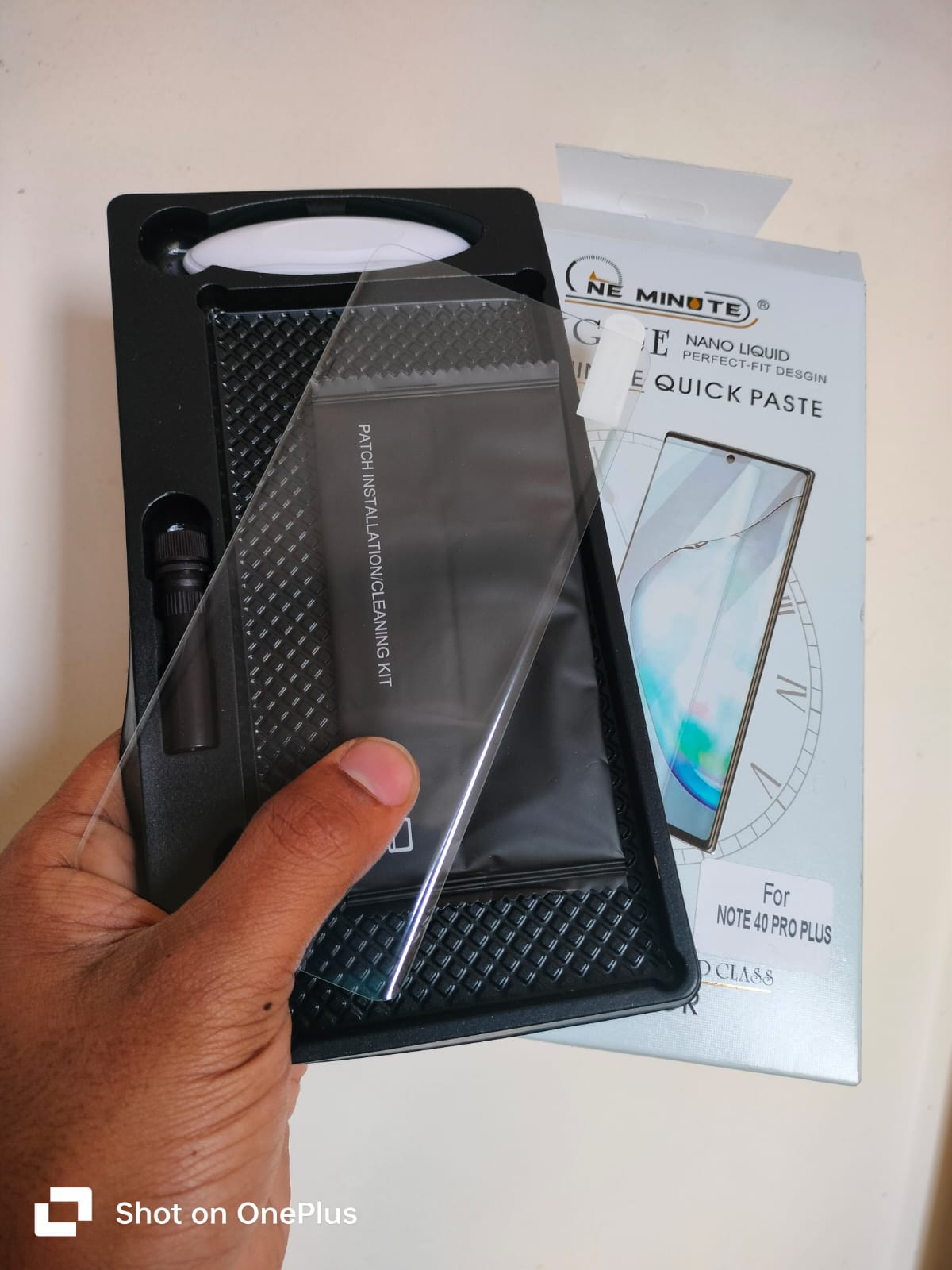 For Redmi Note 14 Pro Plus 5G(A+ GRADE) Premium UV Tempered Glass Screen Protector Curved with Liquid Glue and UV Light -Transparent Clear. 