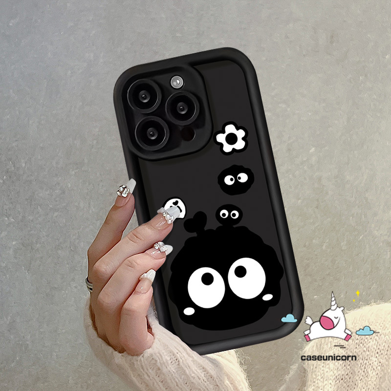 Coal Ball Coffee M Bean Smiling Face Angel Eyes Case for Redmi 10A 10C 9T A1 9C 12C 13C 10 9 12 9A Note 11 8 9 10s 10 12 Pro Max POCO M3 C55 Mi 12 11 Lite Flowers English Tag Cover. 