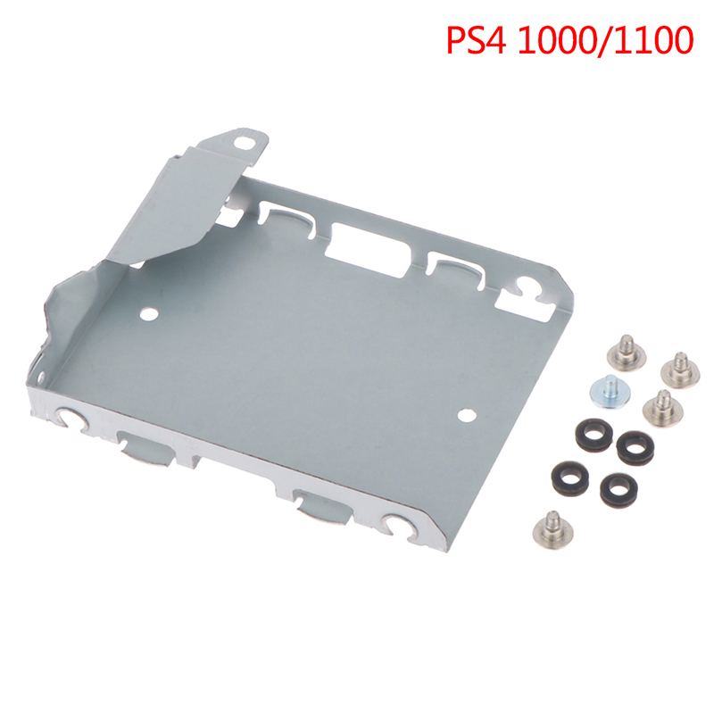 1Set Hard Disk Drive HDD Base Bracket Mounting Bracket Holder Frame with Screws For PS4 1000/1100 1200 SLIM PRO Console Tetuo