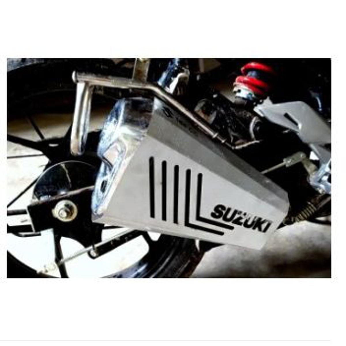 Suzukii Gixxer Silencer Cover Heatguard Silencer Guard