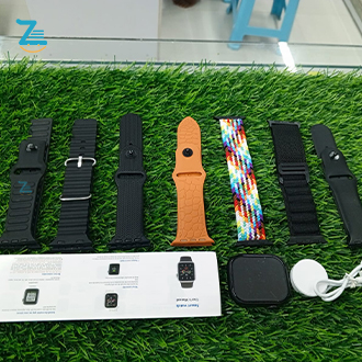TLTM-M1000 Smart Watch – Series 10 with 7 Straps for Ultimate Style. 