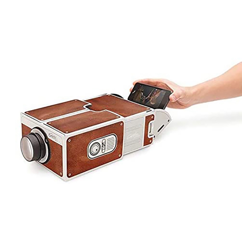 Smartphone Projector 2.0-1 * Smart Phone Projector-brown. 