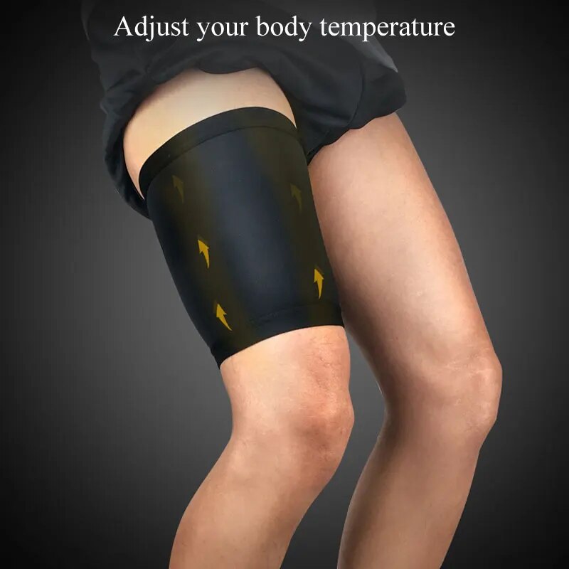 Tcare Thigh Wrap Hamstring Brace Support Compression Sleeve for Pulled Hamstring Strain Injury Tendonitis Rehab and Recovery New. 