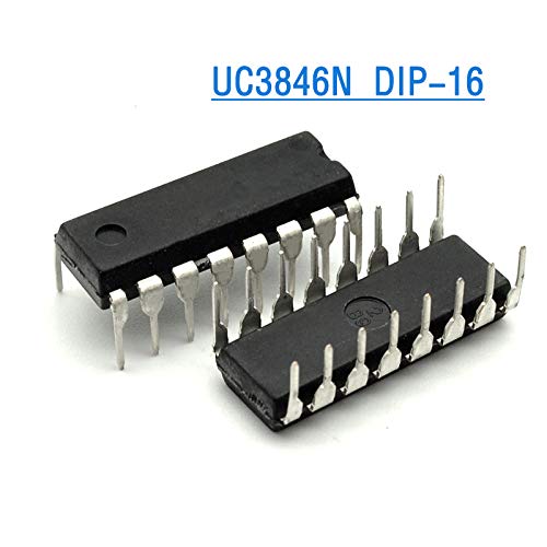 UC3846P UC3846 UC 3846 Current Mode PWM Controller Integrated Circuit DIP-16 16 Pin Dual In Line Package Chip Electrical Circuitry & Parts. 
