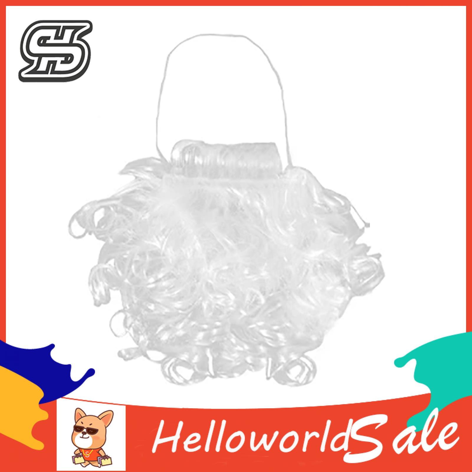HelloWorld Dress Up Beard Funny Facial Expression Eight Mustaches Xmas Props Beard