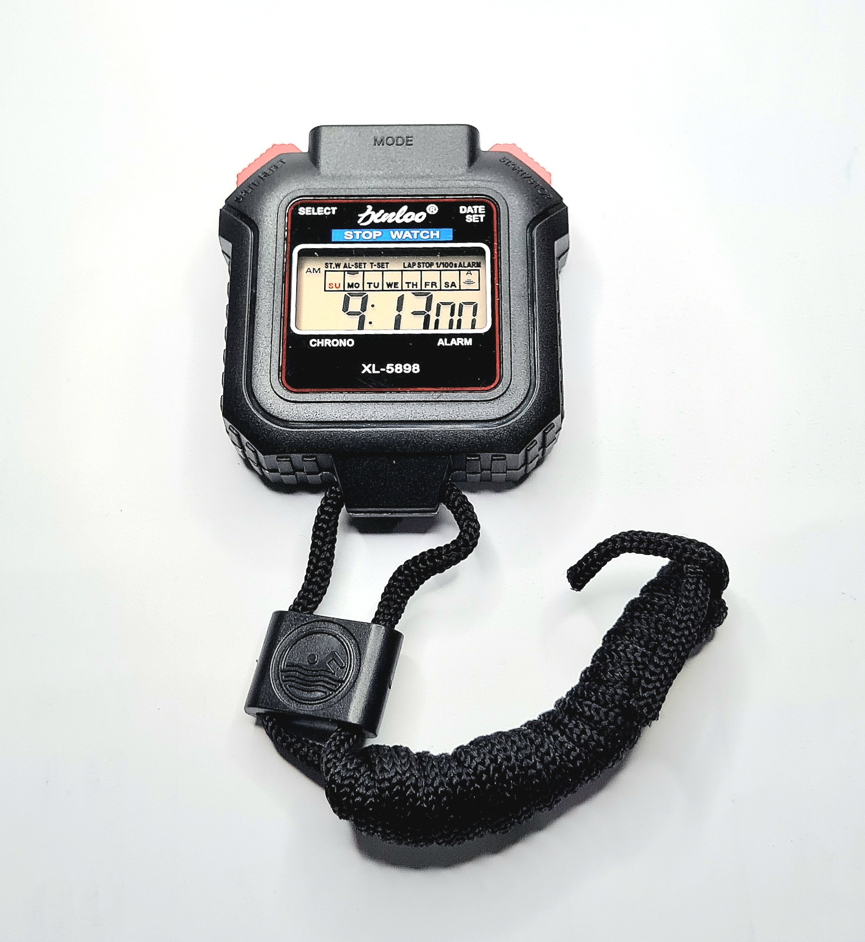 Digital Stop Watch 5898 Digital Lcd Timer Counter Sports Alarm