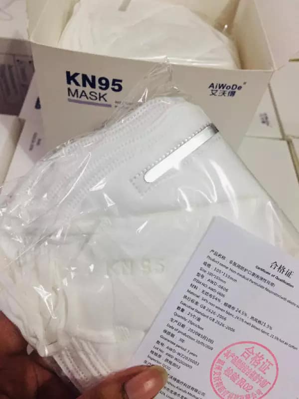 10 PCS 5Layer Folding KN95 Protective Mask MADE IN CHINA 10 PCS 5Layer. 