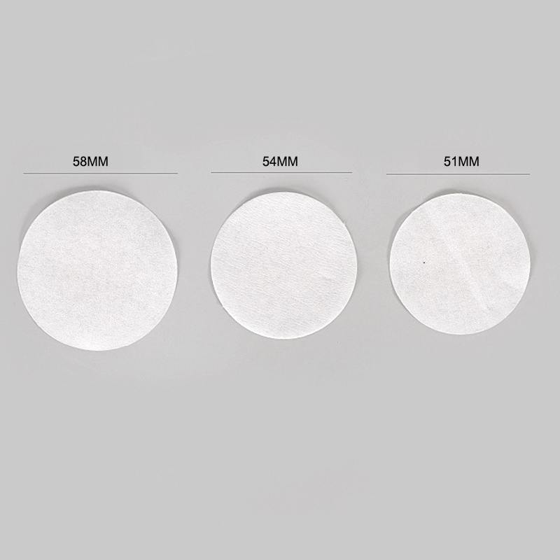 100 Pcs Coffee Paper Filter 51/54/58mm for Espresso Machine Unbleached Puck Screen Portafilter Paper Barista Maker. 