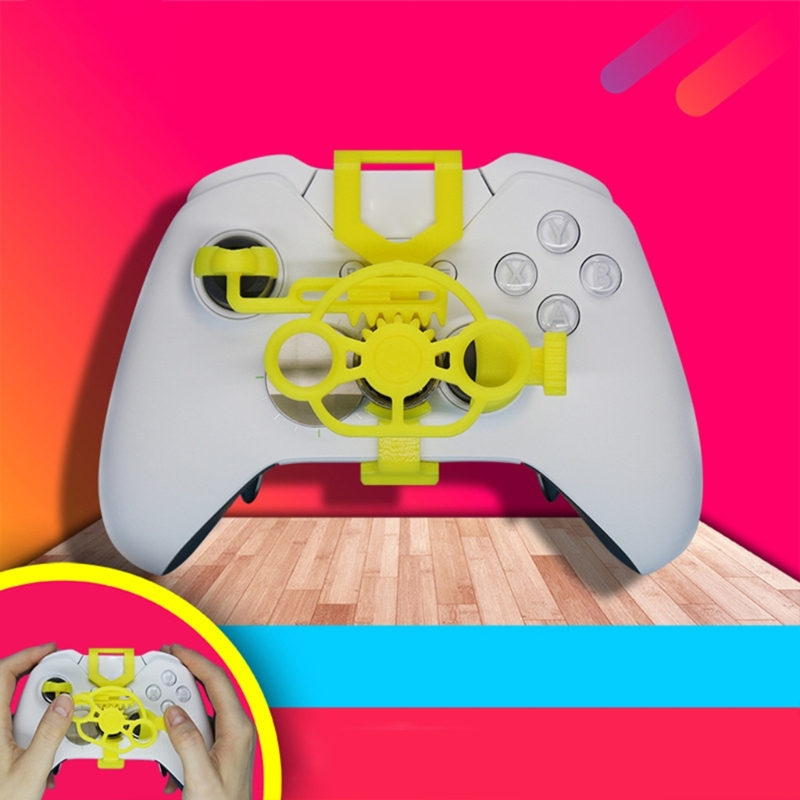 Gaming Racing Wheel Mobile Joystick 3D Mini Steering Wheel for Case Add for Xbox One X S Elite Gamepad Controller Access. 