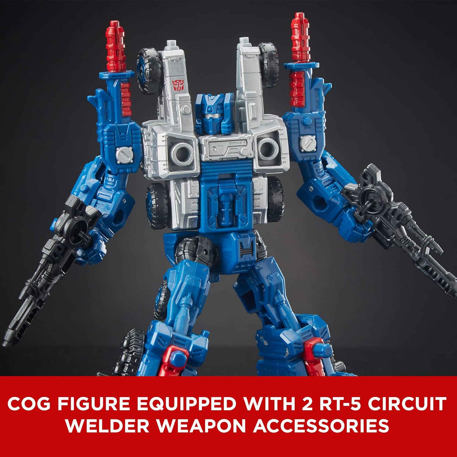 Transformers Siege War for Cybertron WFC-S8 Cog WFC-S8 Weaponizer Action Figure. 