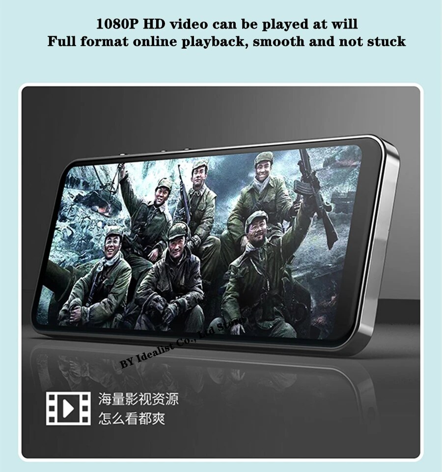 Mahdi Mp4 Wifi Bluetooth Android Player Mini Portable Touch Screen 4.0 inch Hifi Metal Brand Mp3 Mp4 Video Lossless Music Player. 