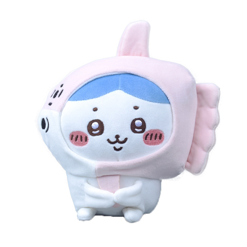 Cute Aquarium Self-Mocking Bear Little Eight Ussa Qiji Ica Wow Plush Doll Decoration Girly Heart Gift Doll. 