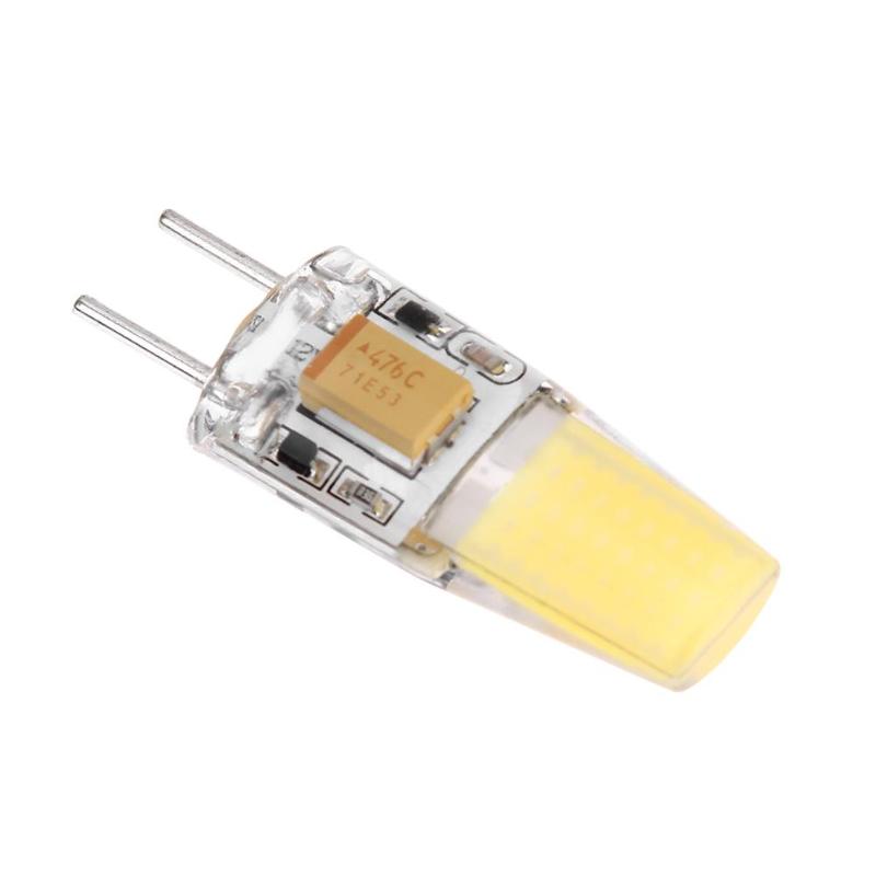 5W Mini GY6.35 LED Silicone Crystal Light Bulbs AC/DC 12V 1508 No Flicker Cold Warm White Replace Halogen 50W Chandelier Lamps. 