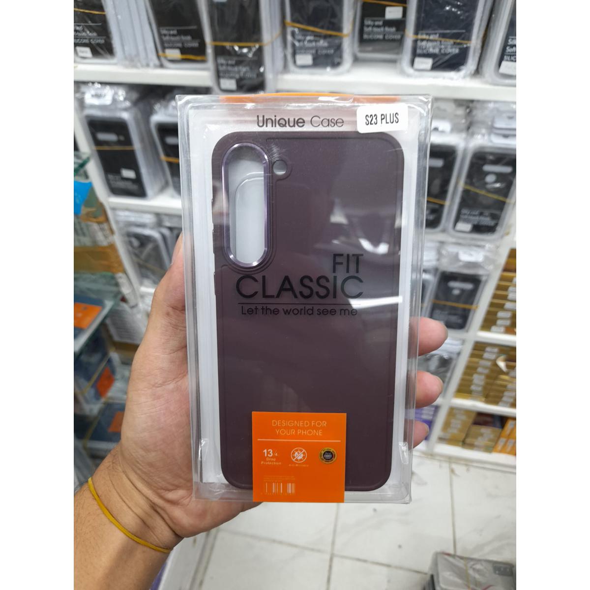 For Samsung Galaxy S23 Plus- Luxury Stylish Silicone Case With Metal Bumper Camera Protection Case for  Samsung Galaxy S23 Plus