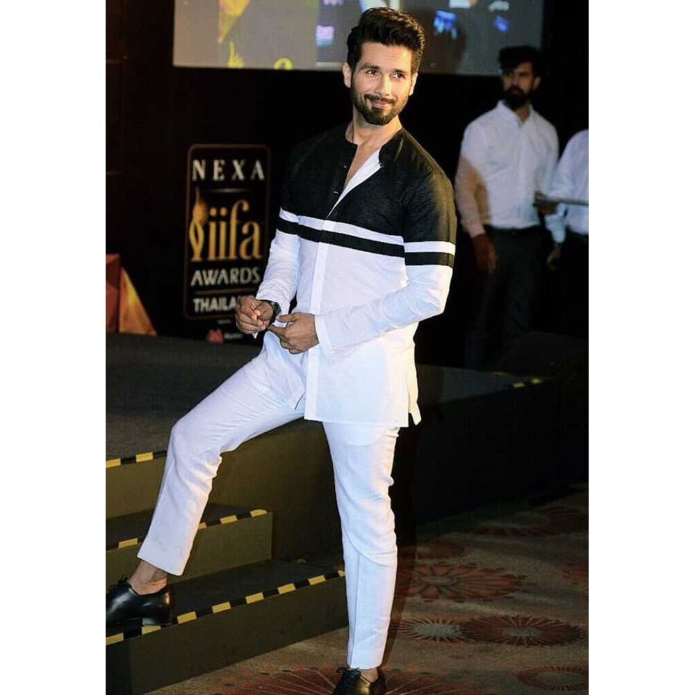 White And Black Casual Full Shirt And 