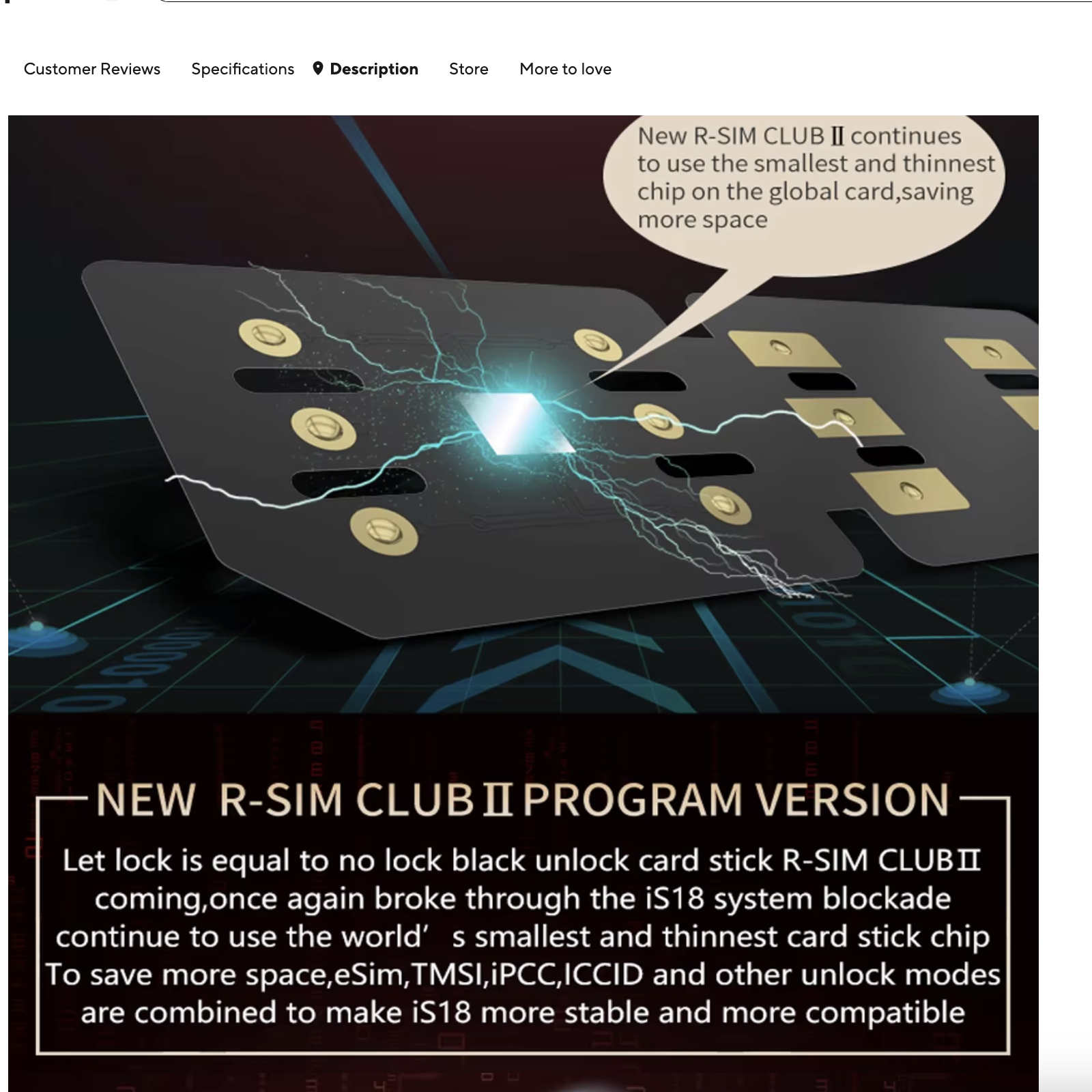 R-SIM CLUB 2 RSIM Dual-chip CPU eSim TMSI iPCC ICCID For IOS 18 iPhone SE 12 13 14 15 16 PRO MAX Unlocking Card Sticker. 
