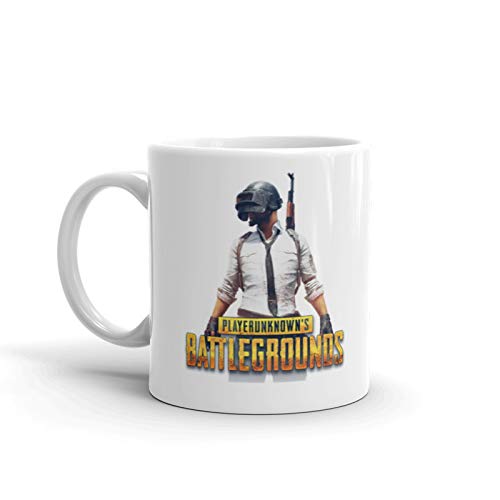 Battlegrounds Multicolour Printed Ceramic Coffee and Tea Mug for Games Lover Best Gift for Your PUBG Lover INT-5420. 